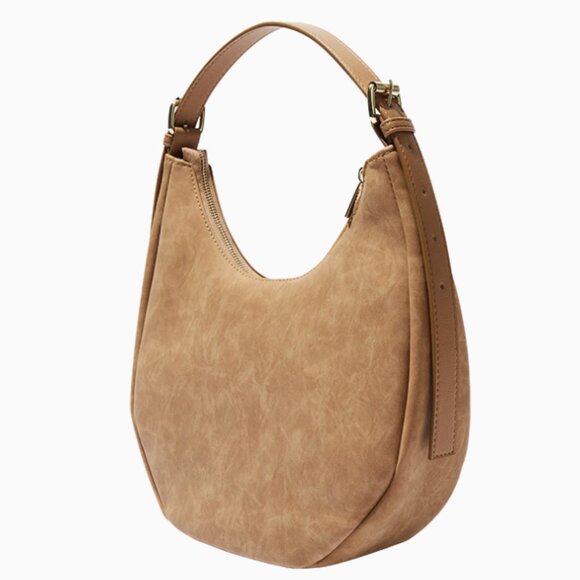 4th & Reckless Una Faux Suede Crescent Bag NWT - Picture 3 of 11